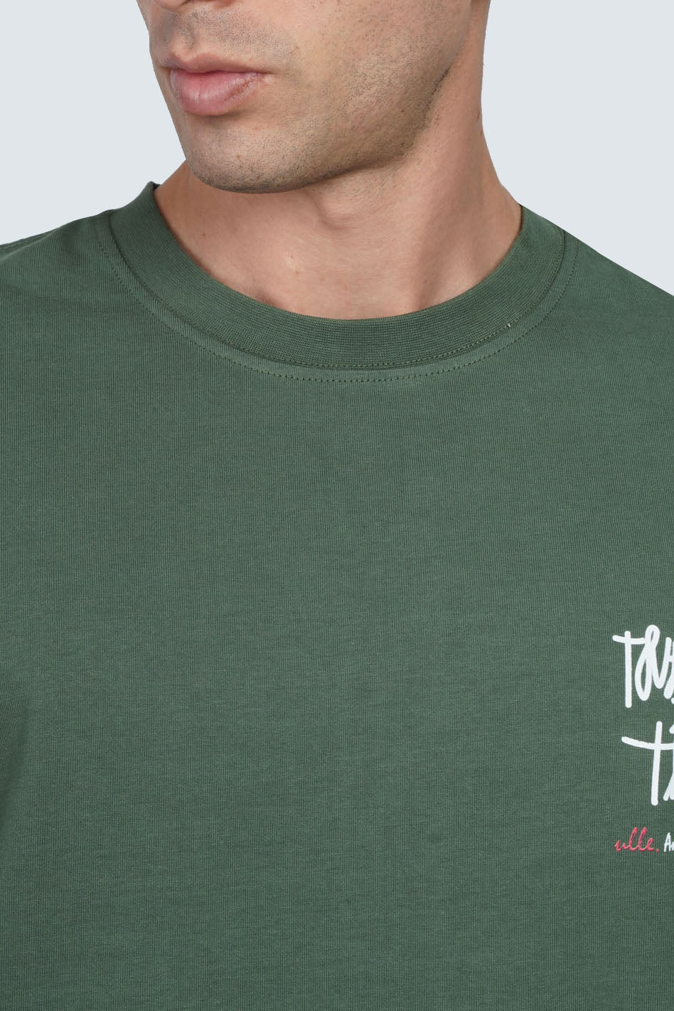 SIDEWIND Sayed Printed Crew Tee