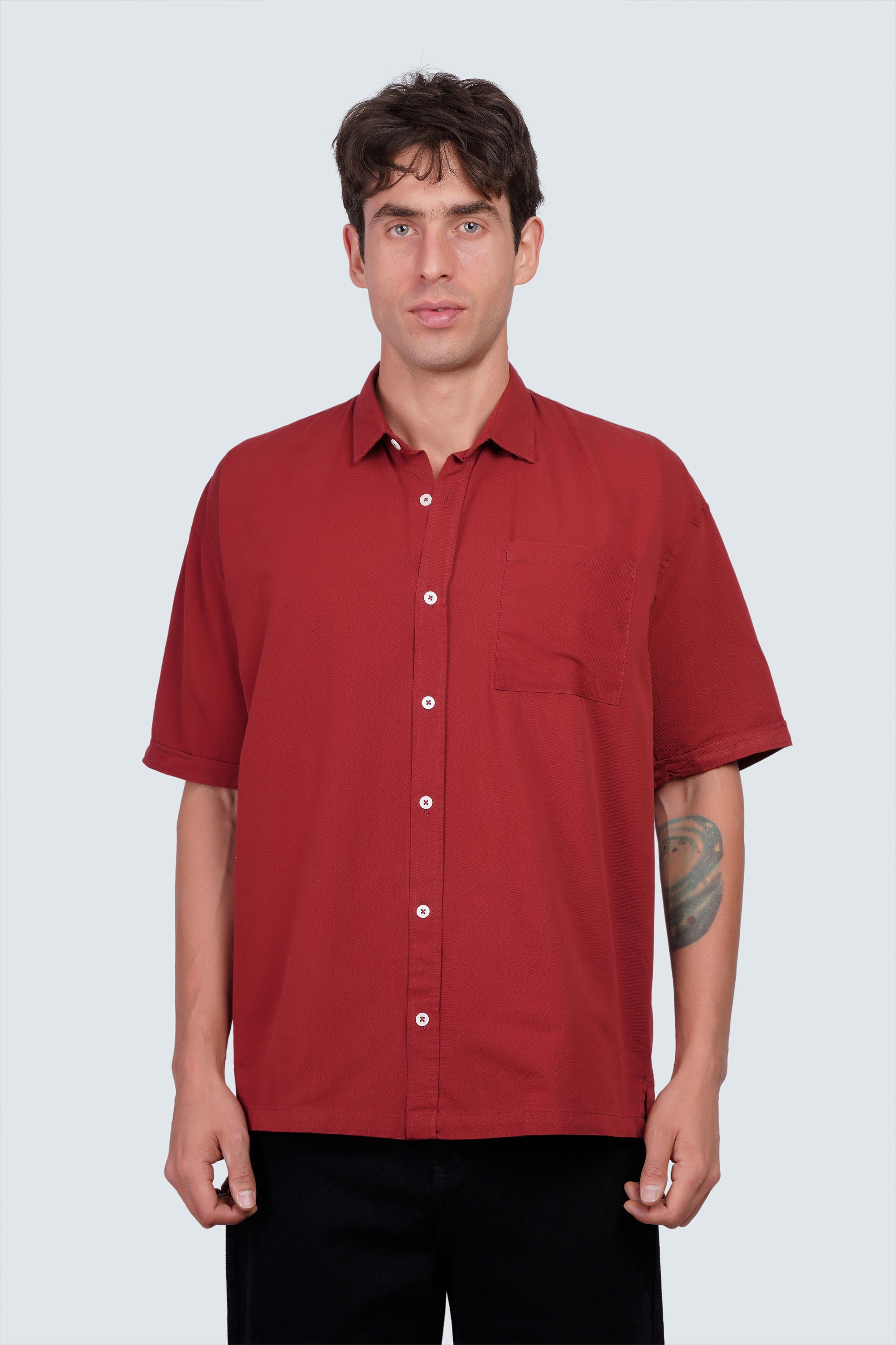 SIDEWIND Gabardine Shirt