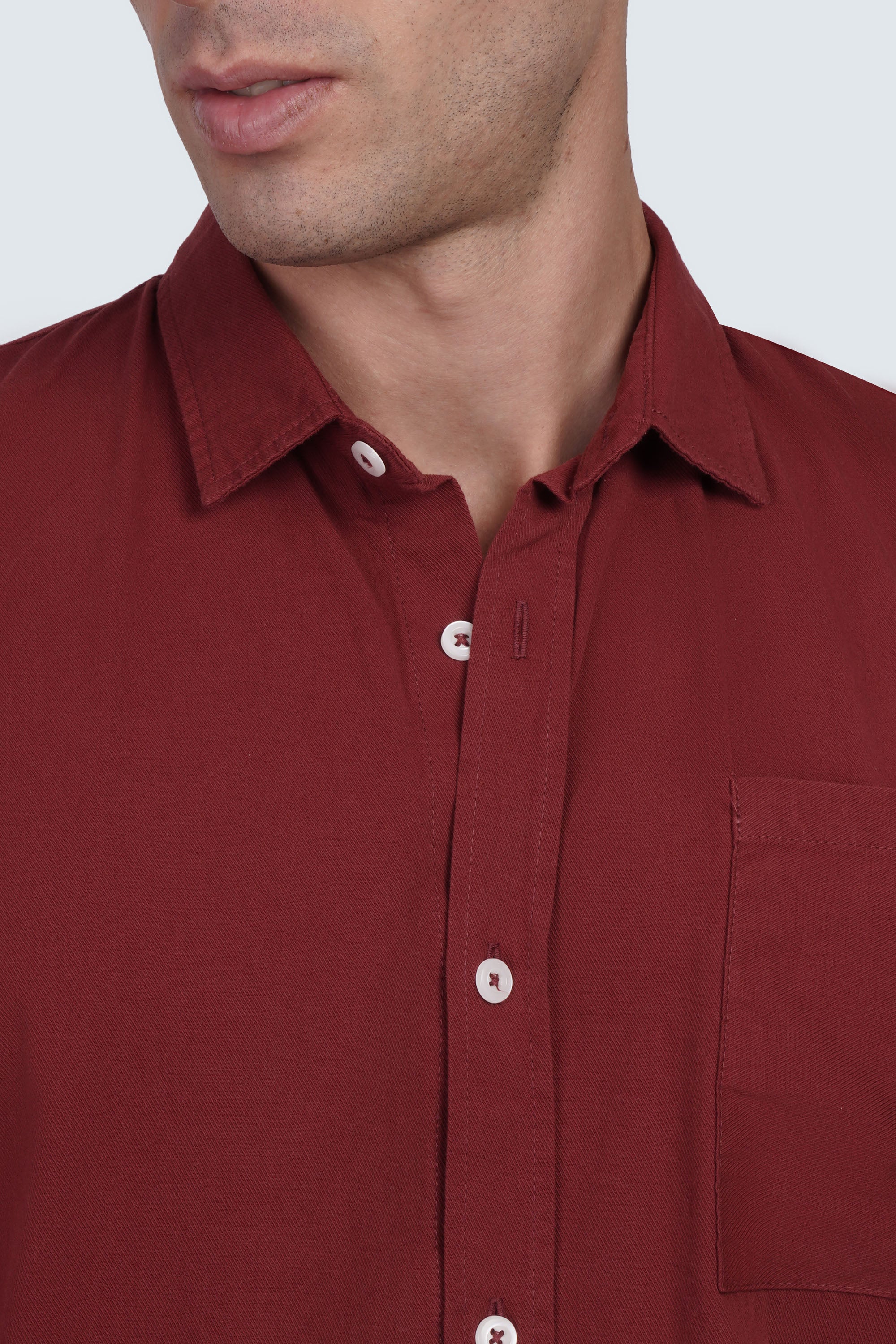 SIDEWIND Gabardine Shirt
