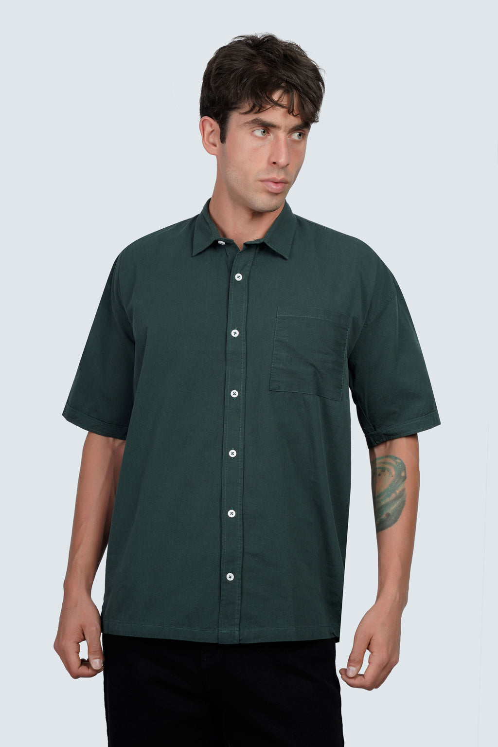 SIDEWIND Gabardine Shirt