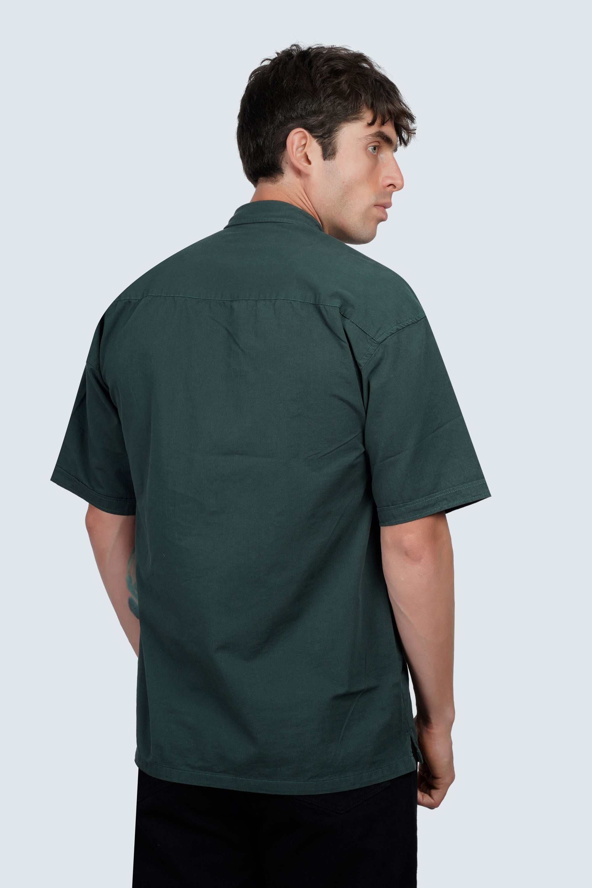 SIDEWIND Gabardine Shirt