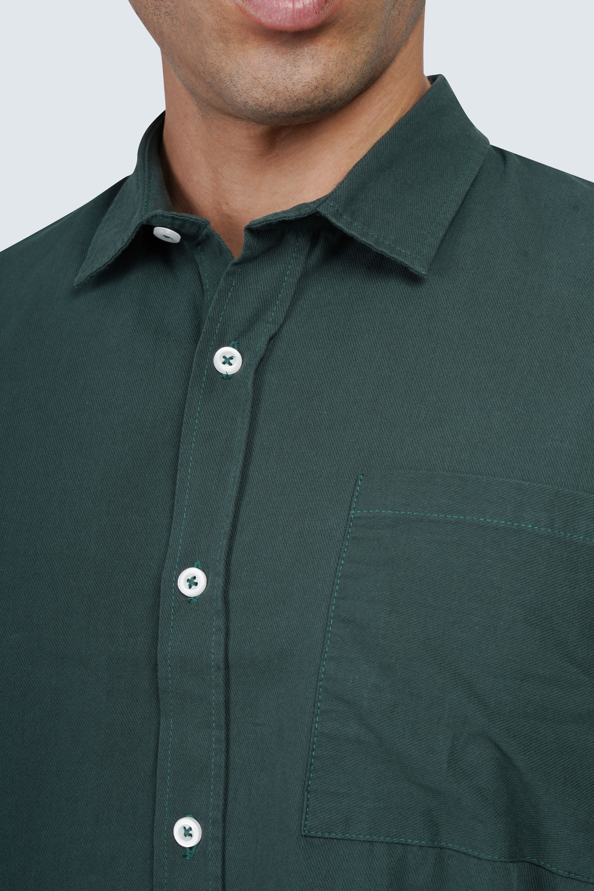 SIDEWIND Gabardine Shirt