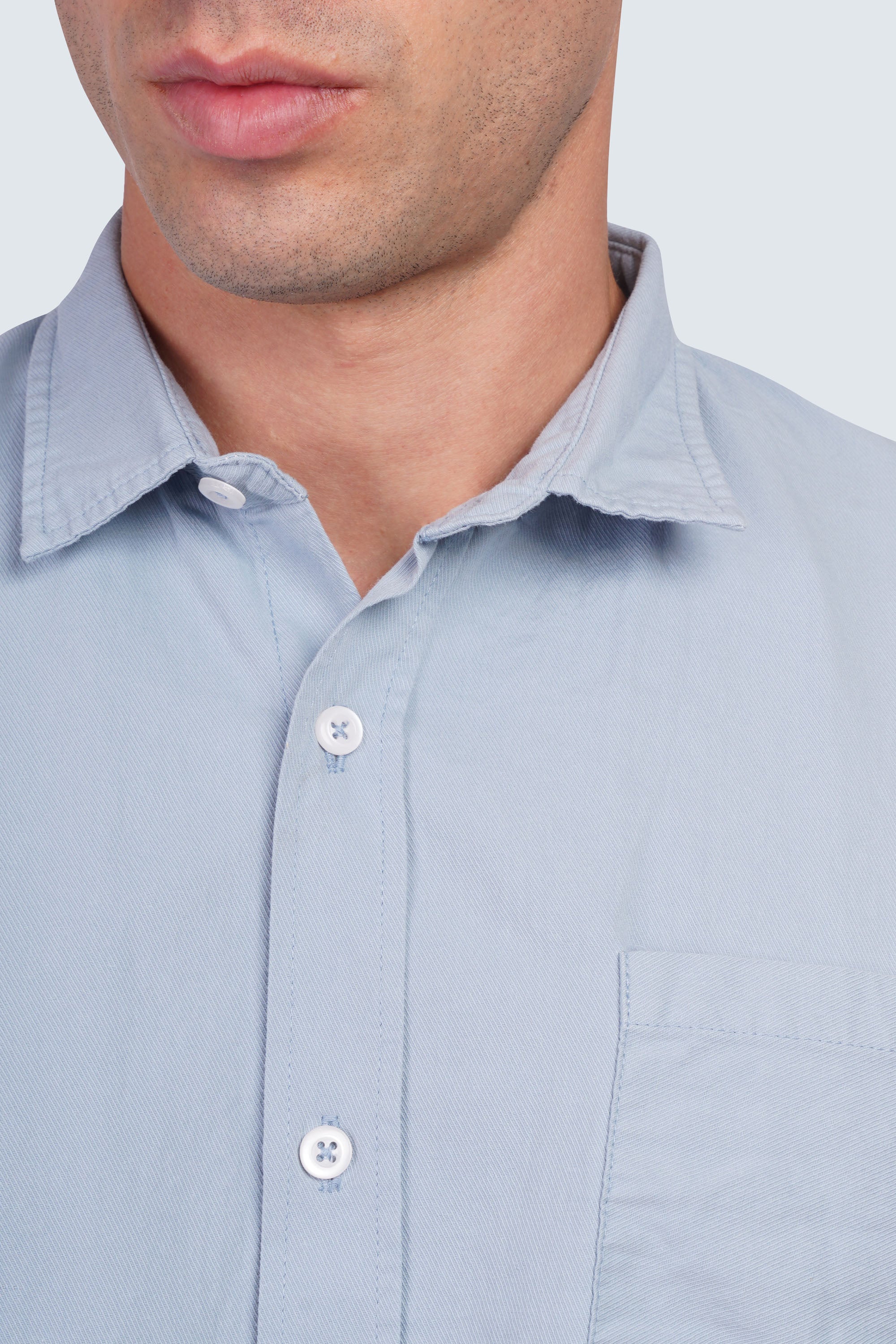 SIDEWIND Gabardine Shirt