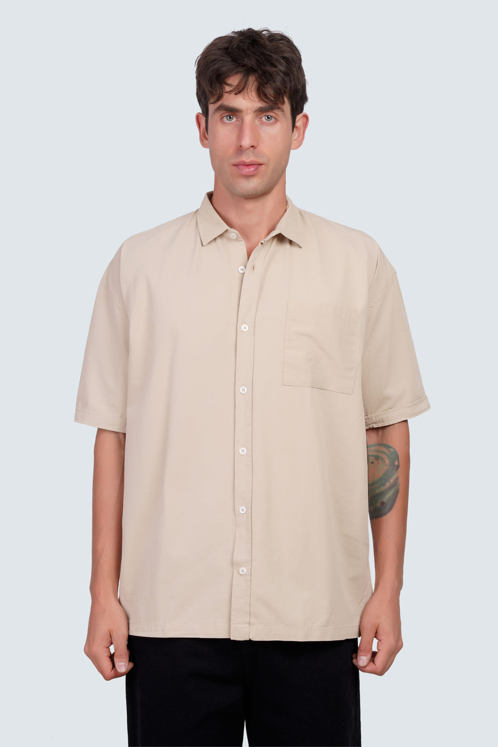 SIDEWIND Gabardine Shirt