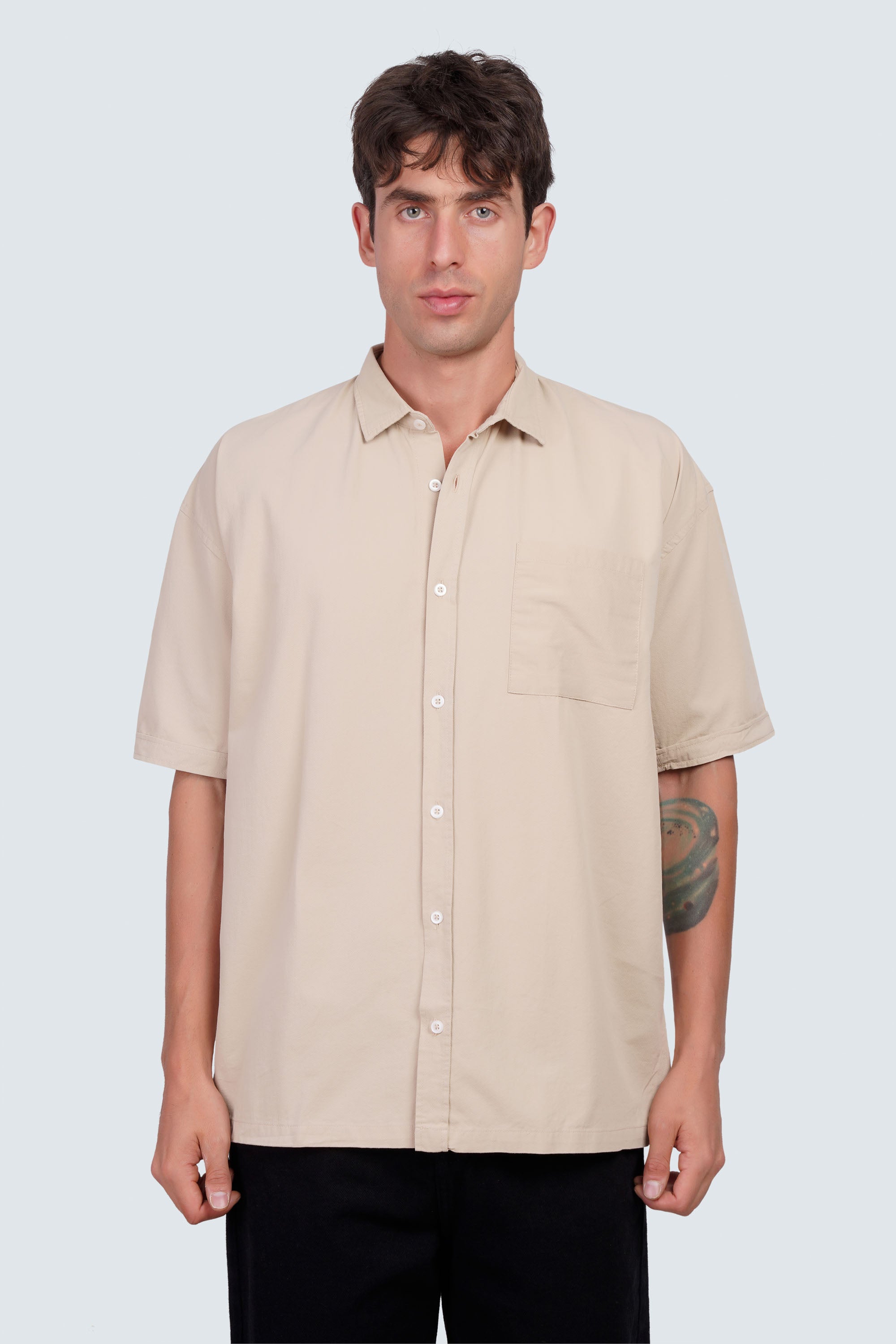 SIDEWIND Gabardine Shirt