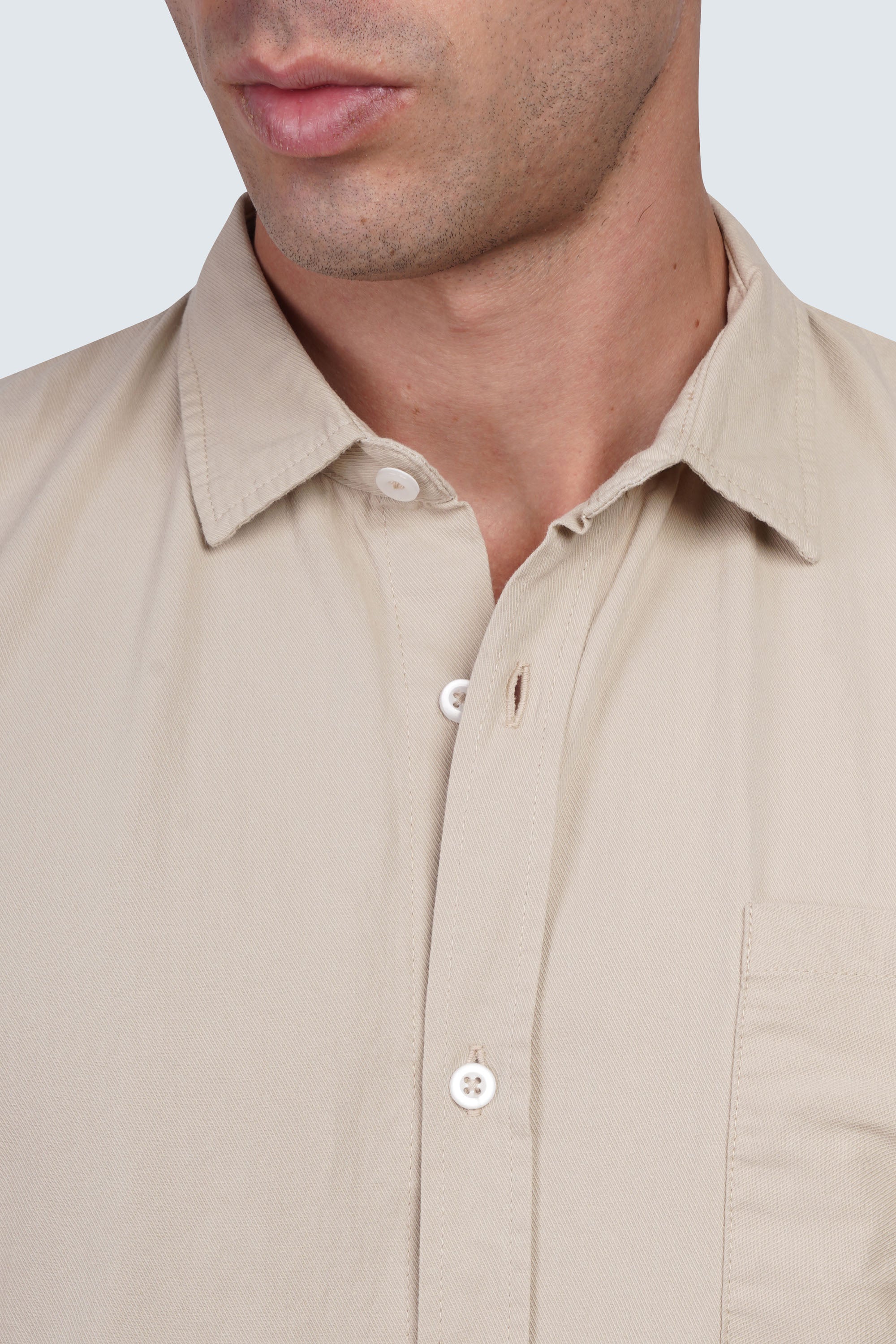 SIDEWIND Gabardine Shirt