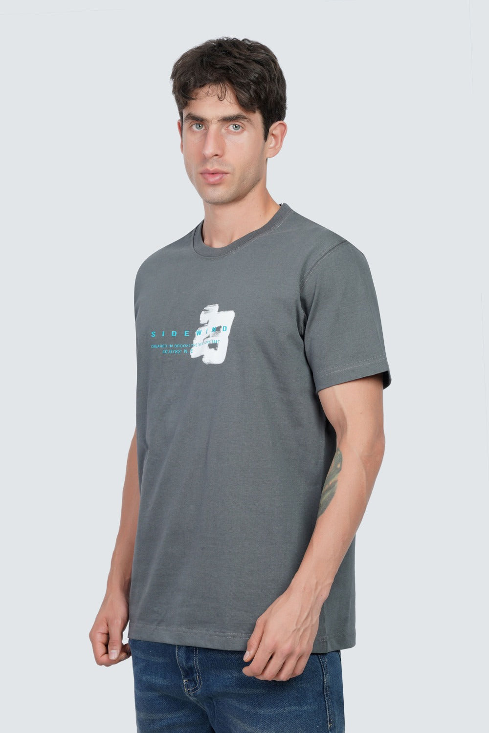 SIDEWIND Soft Tone Relaxed Tee