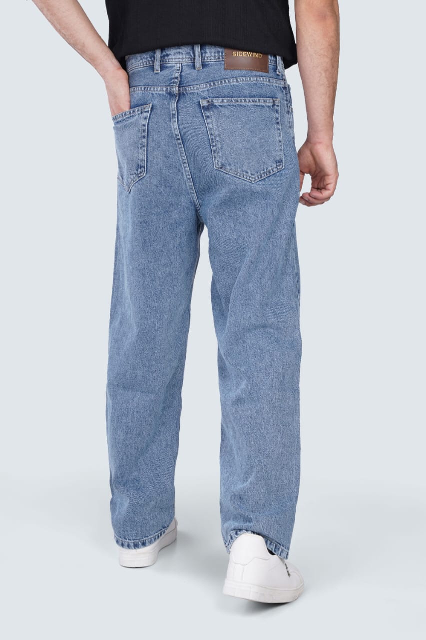 SIDEWIND Wide Leg Jeans