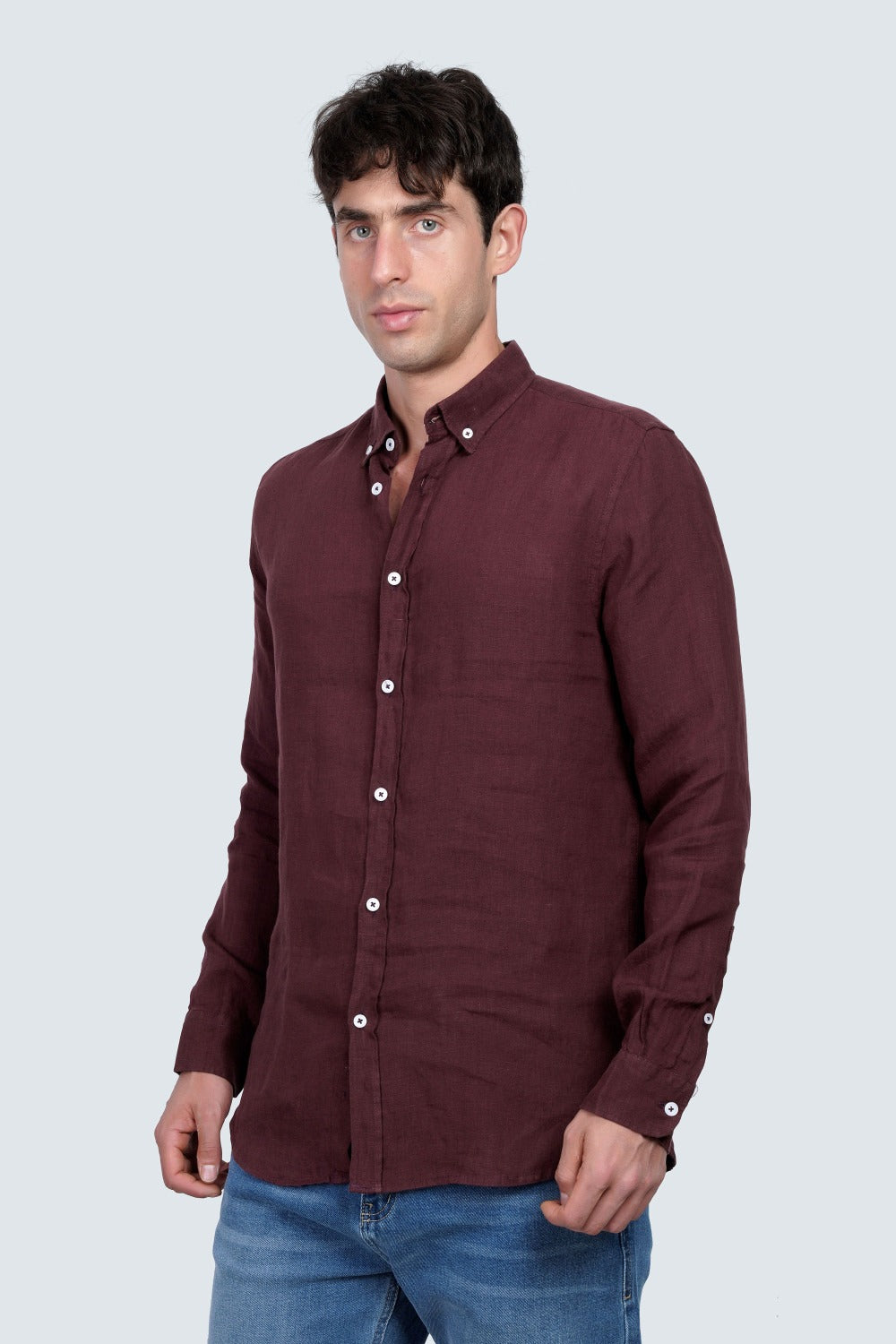 SIDEWIND Linen Overshirt