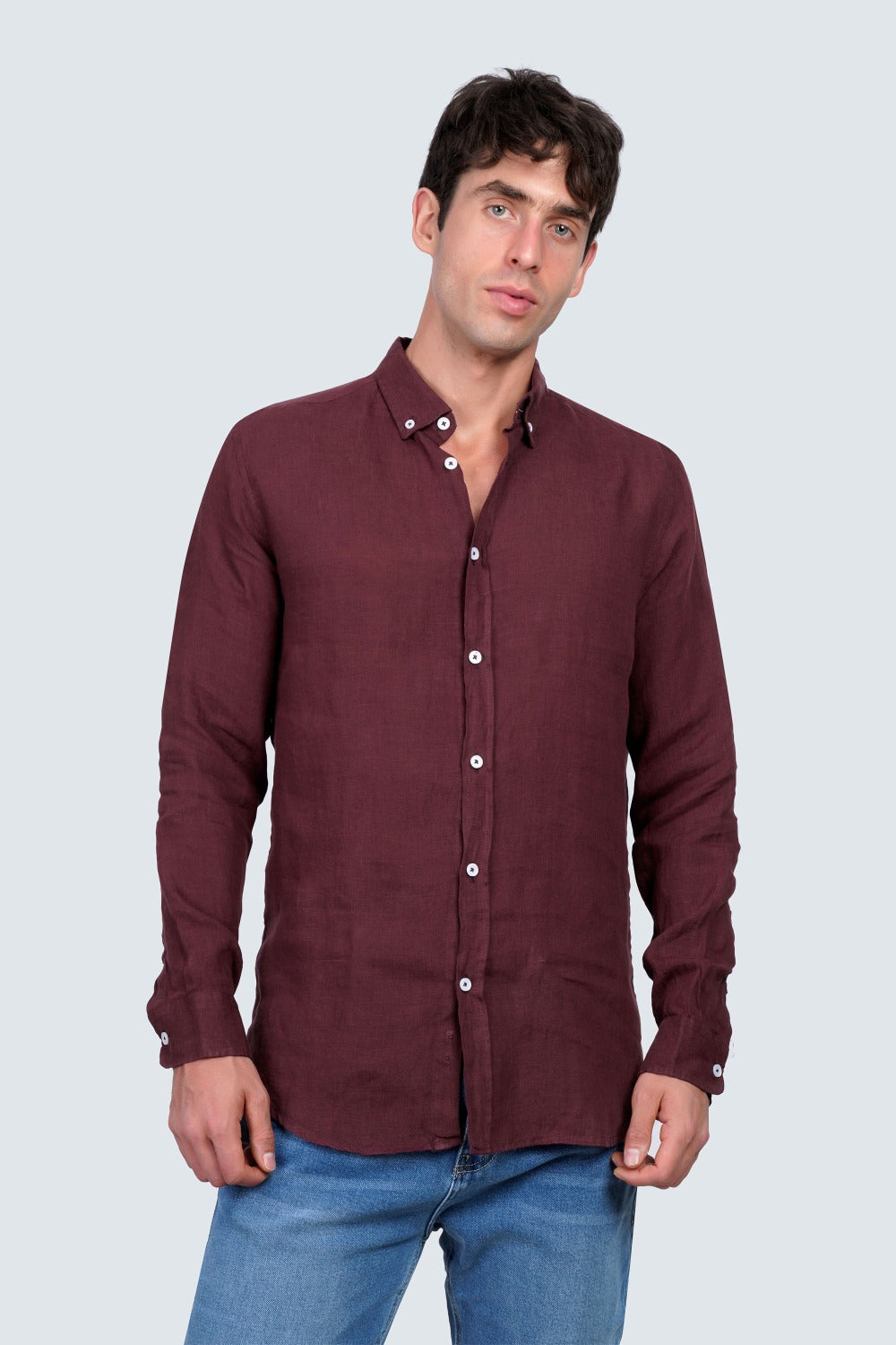 SIDEWIND Linen Overshirt