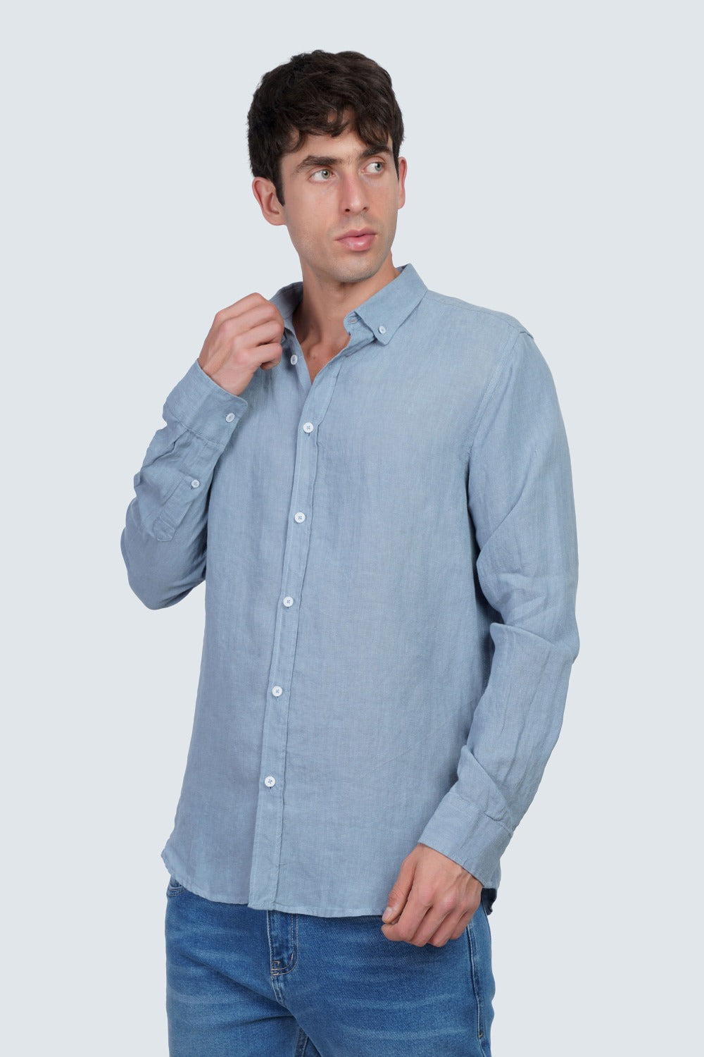 SIDEWIND Linen Overshirt