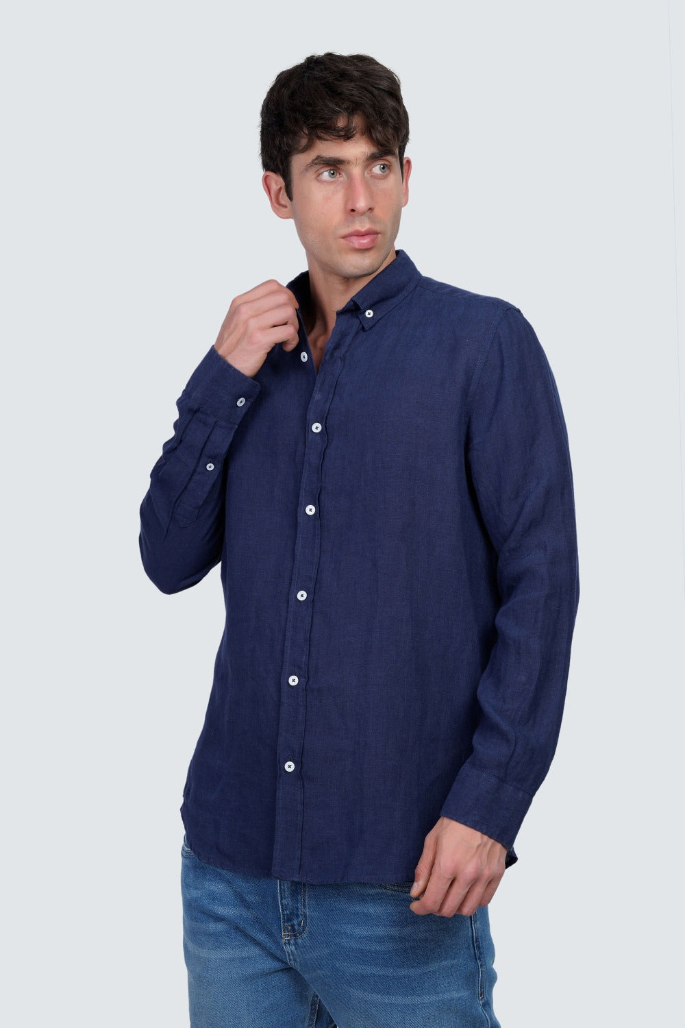 SIDEWIND Linen Overshirt
