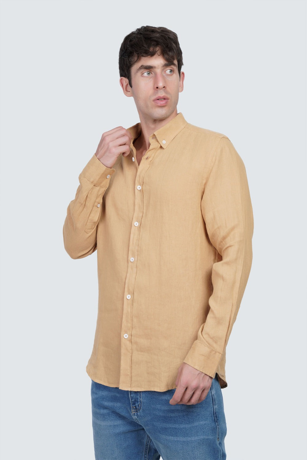 SIDEWIND Linen Overshirt
