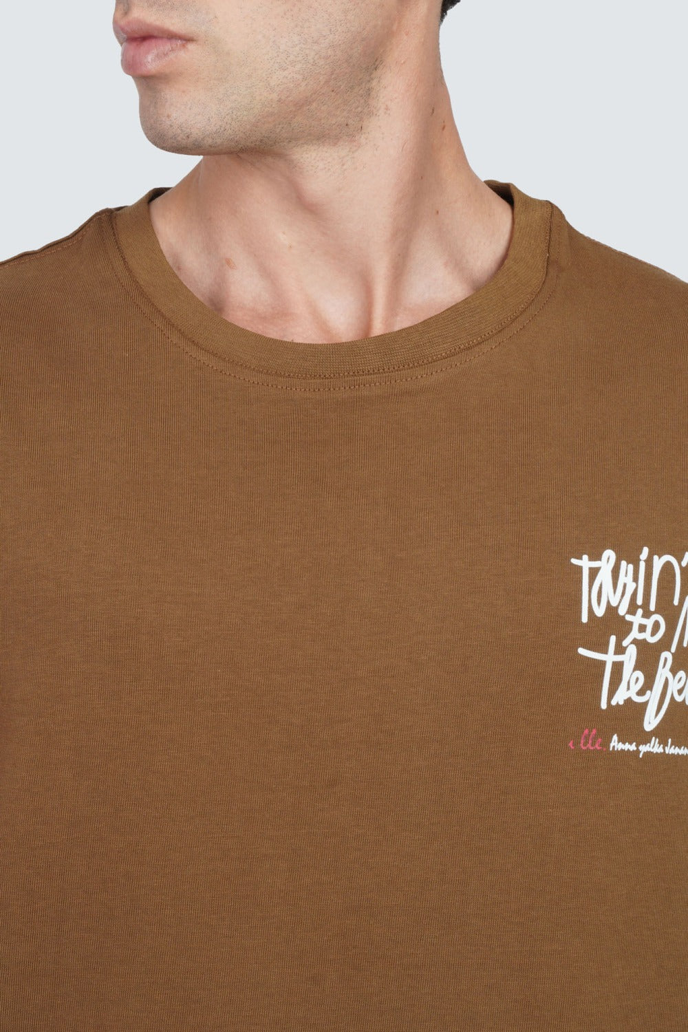 SIDEWIND Sayed Printed Crew Tee