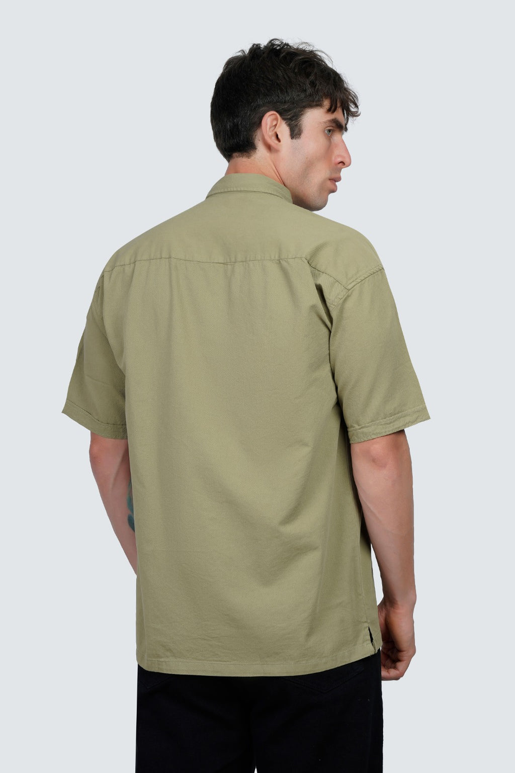SIDEWIND Gabardine Shirt